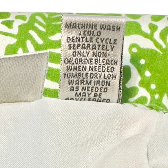 Chico's A Line Flared Maxi Skirt Size XL / 3 Boho Cottage Cotton Spring Green - Picture 9 of 9